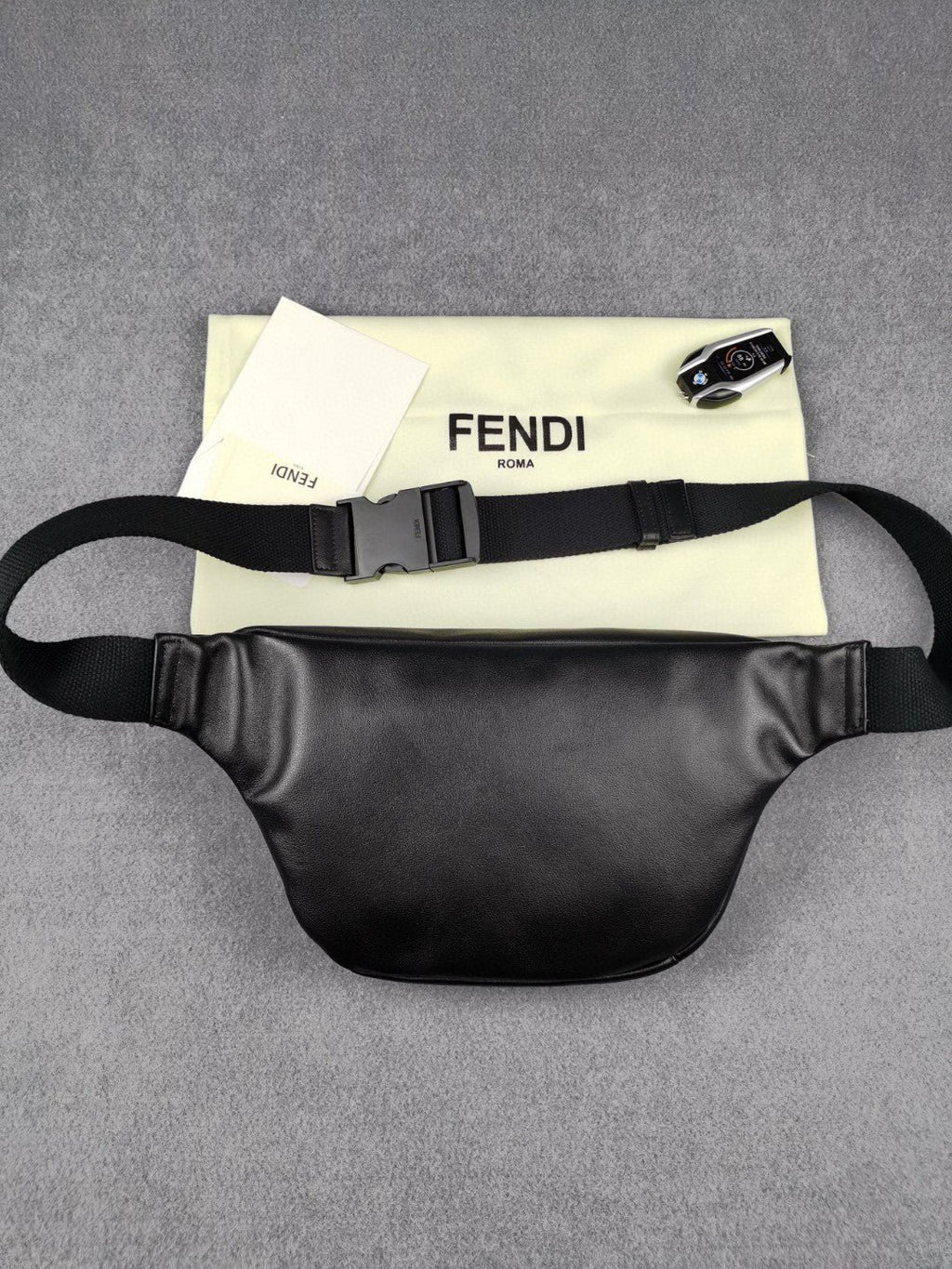 Fendi Belt Bag 18cm Black