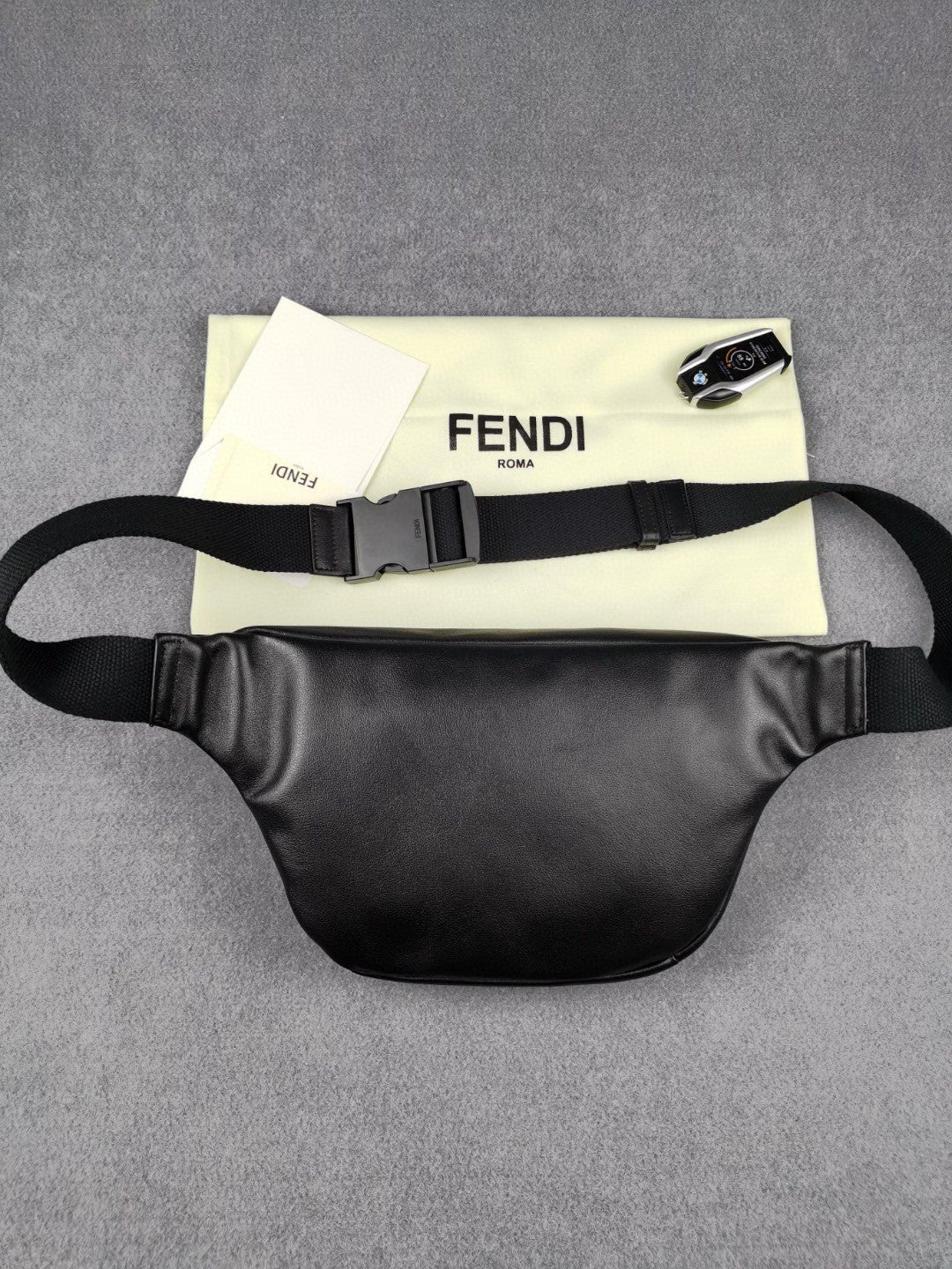 Fendi Belt Bag 18cm Black