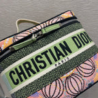 Christian Dior Multicolor Handle Bag 25cm