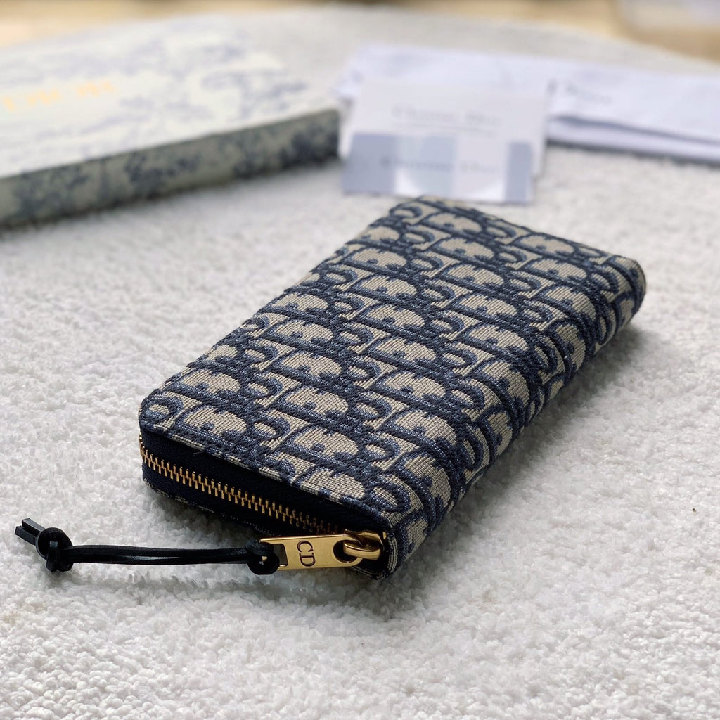 Christan Dior Blue Clutch 20cm