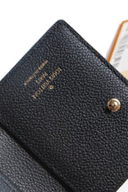 Louis Vuitton Clutch Wallet 12cm Black