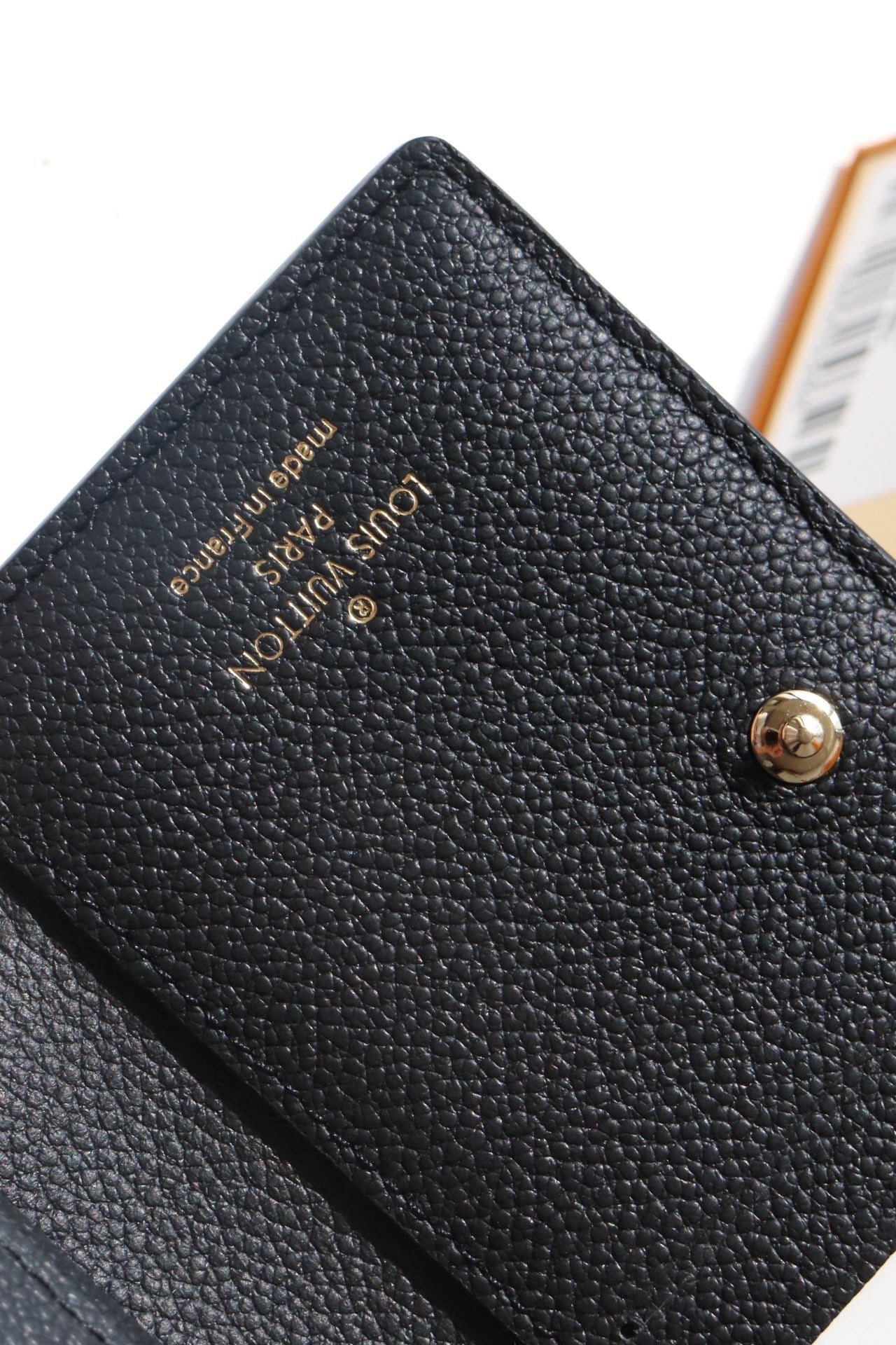 Louis Vuitton Clutch Wallet 12cm Black