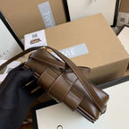 GG Mini Bag With Clasp Closure Beige/Ebony GG Supreme Canvas For Women 7.1in/18cm