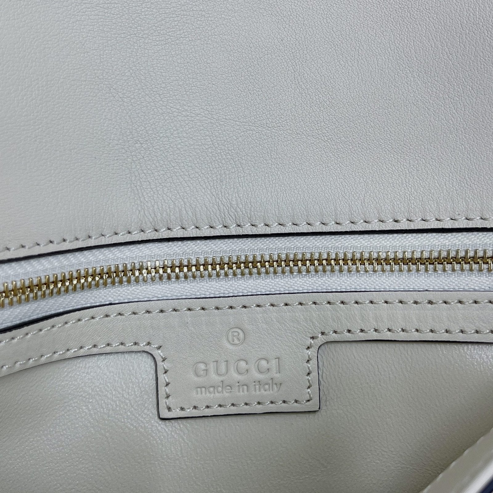 Gucci Blondie Shoulder Bag White For Women, Women’s Bags 11in/28cm
