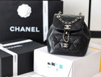 Chanel Backpack 18cm Black