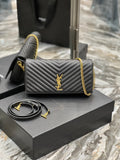 Saint Laurent Kata 99 Chain Bag With Gold Hardware 26cm