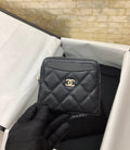 CO-CO Chanel Card Holder With Gold Hardware 19cm