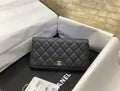 CO-CO Chanel Long Wallet With Gold Hardware 19cm