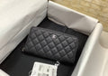 CO-CO Chanel Long Wallet With Silver Hardware 19cm