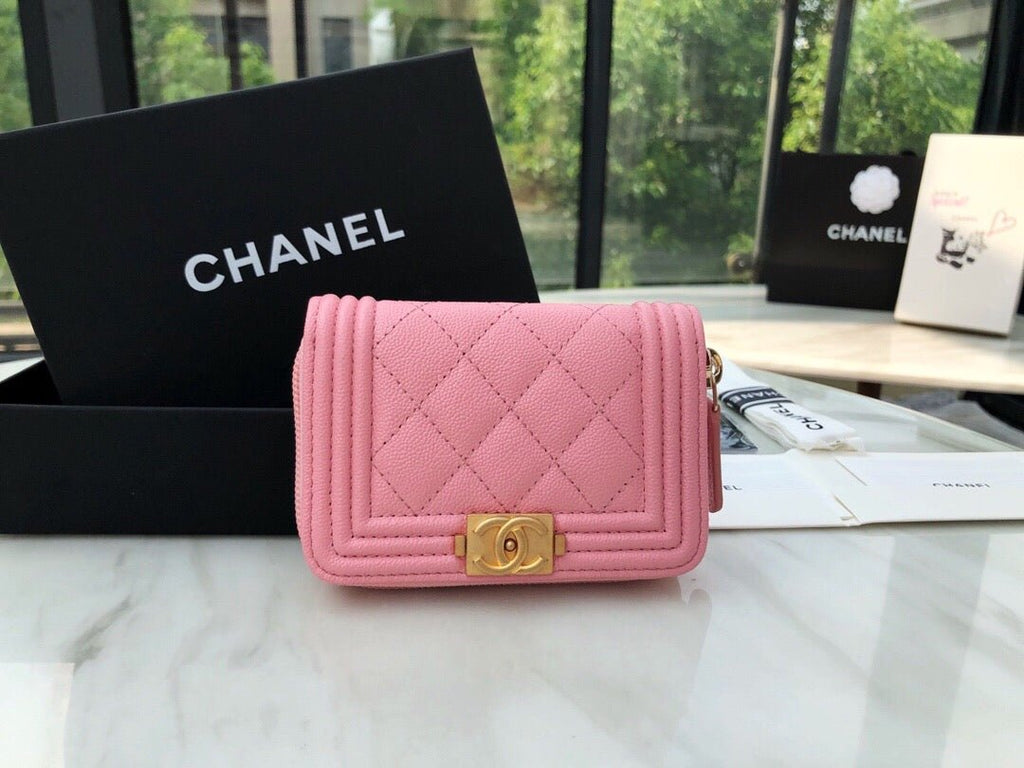 CO-CO Chanel Zipped Coin Purse 11cm