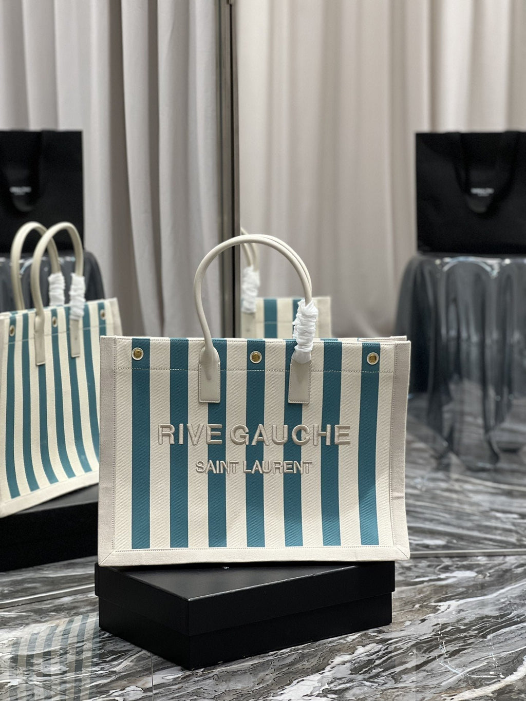 Saint Laurent Rive Gauche Tote Bag 48cm