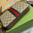 Gucci Ophidia GG Shoulder Bag Beige For Women, Women’s Bags 9.2in/24cm
