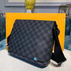 Louis Vuitton District PM Bag 25cm Damier Graphite Canvas Spring/Summer Collection N41028, Black