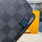 Louis Vuitton District PM Bag 25cm Damier Graphite Canvas Spring/Summer Collection N41028, Black
