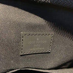 Louis Vuitton Porte Documents Voyage Bag 37cm Damier Graphite Canvas Spring/Summer Collection N41466 Black