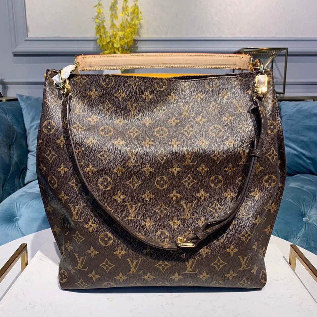Louis Vuitton Metis Tote Bag 34cm Monogram Canvas Spring/Summer Collection M40781, Brown