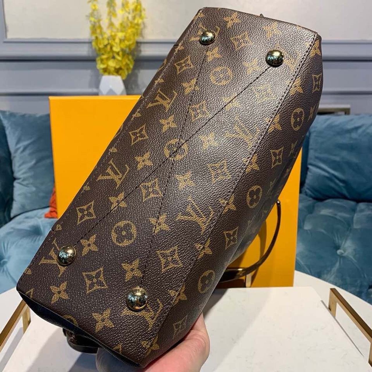 Louis Vuitton Metis Tote Bag 34cm Monogram Canvas Spring/Summer Collection M40781, Brown