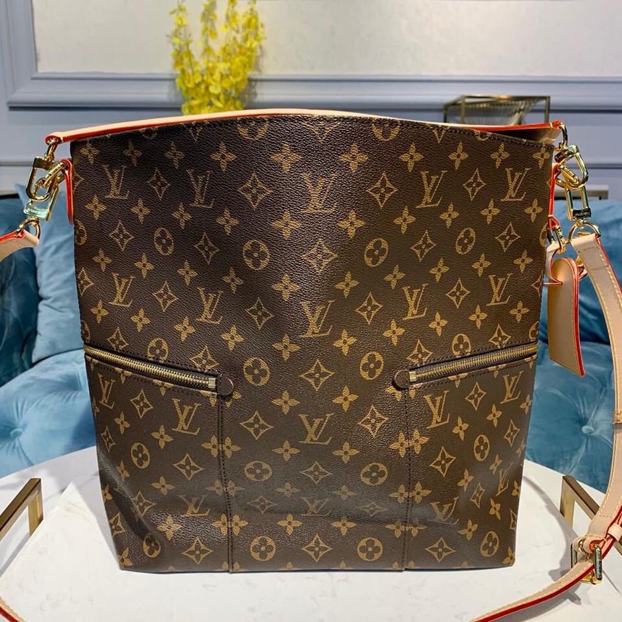 Louis Vuitton Melie Bag 34cm Monogram Canvas Spring/Summer Collection M41544, Black