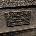 Louis Vuitton Mens Briefcase Runway Bag 28cm Monogram Empreinte Spring/Summer Collection M44476, Black