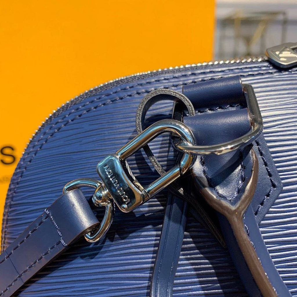 Louis Vuitton Alma PM Bag 32cm Epi Canvas Fall/Winter Collection M40302, Navy Blue