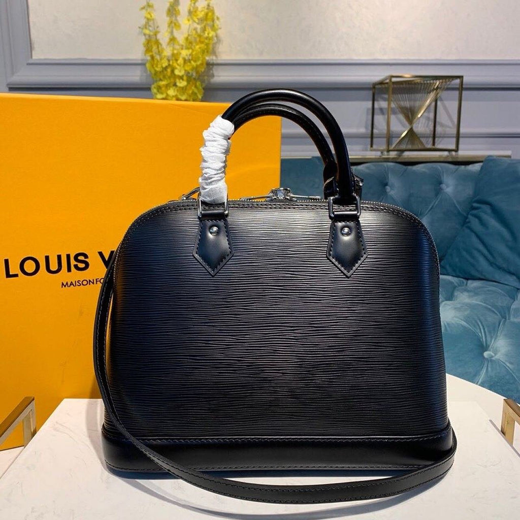 Louis Vuitton Alma PM Bag 32cm Epi Canvas Fall/Winter Collection M40302, Black