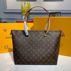 Louis Vuitton Lena MM Bag 34cm Monogram Canvas Fall/Winter Collection M42267, Brown
