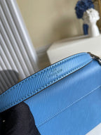 Louis Vuitton Twist MM Bag 23cm Epi Canvas Leather Spring/Summer Collection M57505 Blue