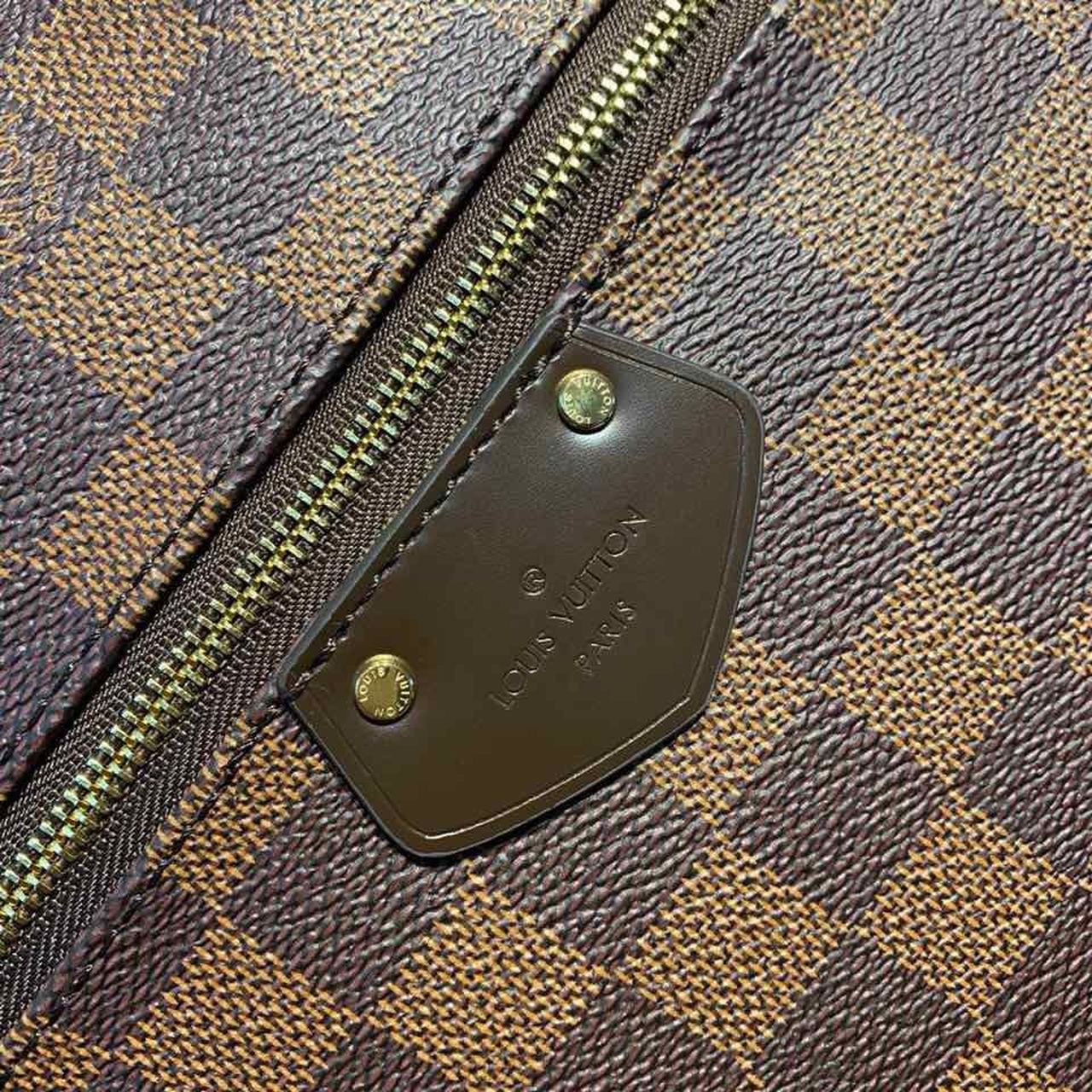 Louis Vuitton Iena MM Bag 34cm Damier Ebene Canvas Fall/Winter Collection N41013 Brown