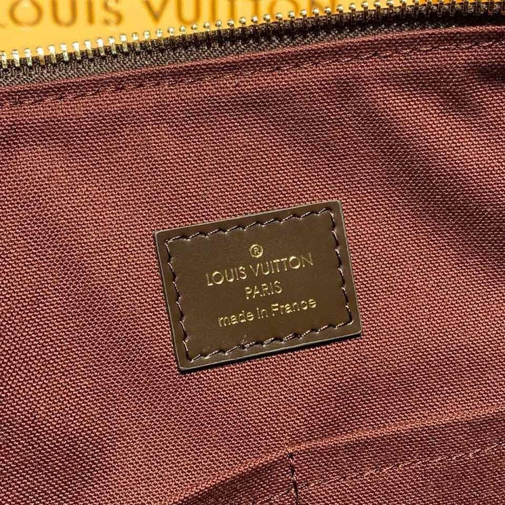 Louis Vuitton Iena MM Bag 34cm Damier Ebene Canvas Fall/Winter Collection N41013 Brown