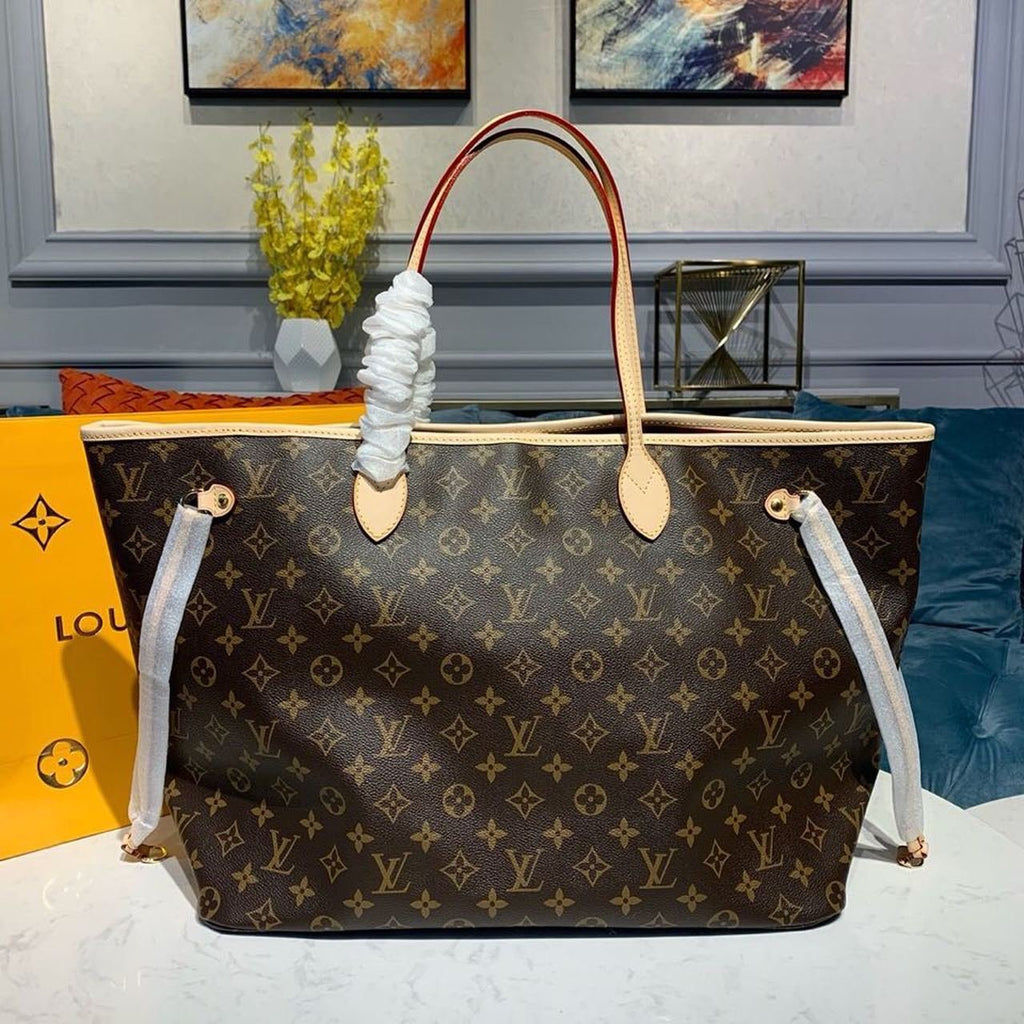 Louis Vuitton Neverfull GM Bag 40cm Monogram Canvas Fall/Winter Collection M40991 40cm Red