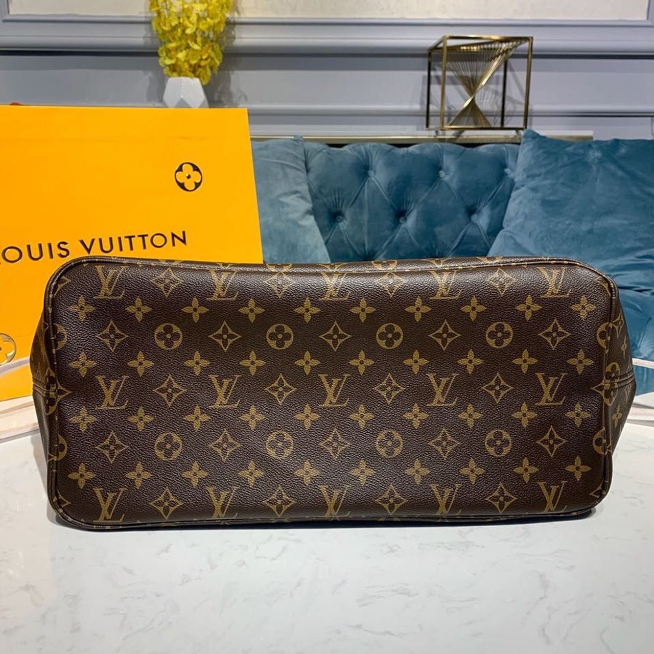 Louis Vuitton Neverfull GM Bag 40cm Monogram Canvas Fall/Winter Collection M40991 40cm Red