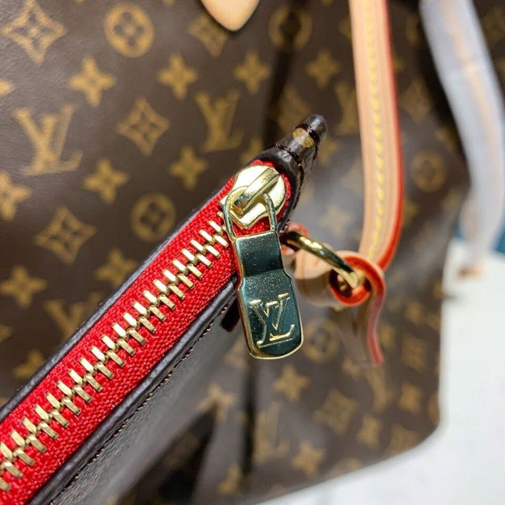 Louis Vuitton Neverfull GM Bag 40cm Monogram Canvas Fall/Winter Collection M40991 40cm Red