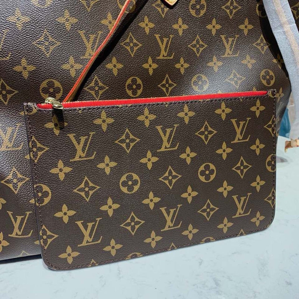 Louis Vuitton Neverfull GM Bag 40cm Monogram Canvas Fall/Winter Collection M40991 40cm Red
