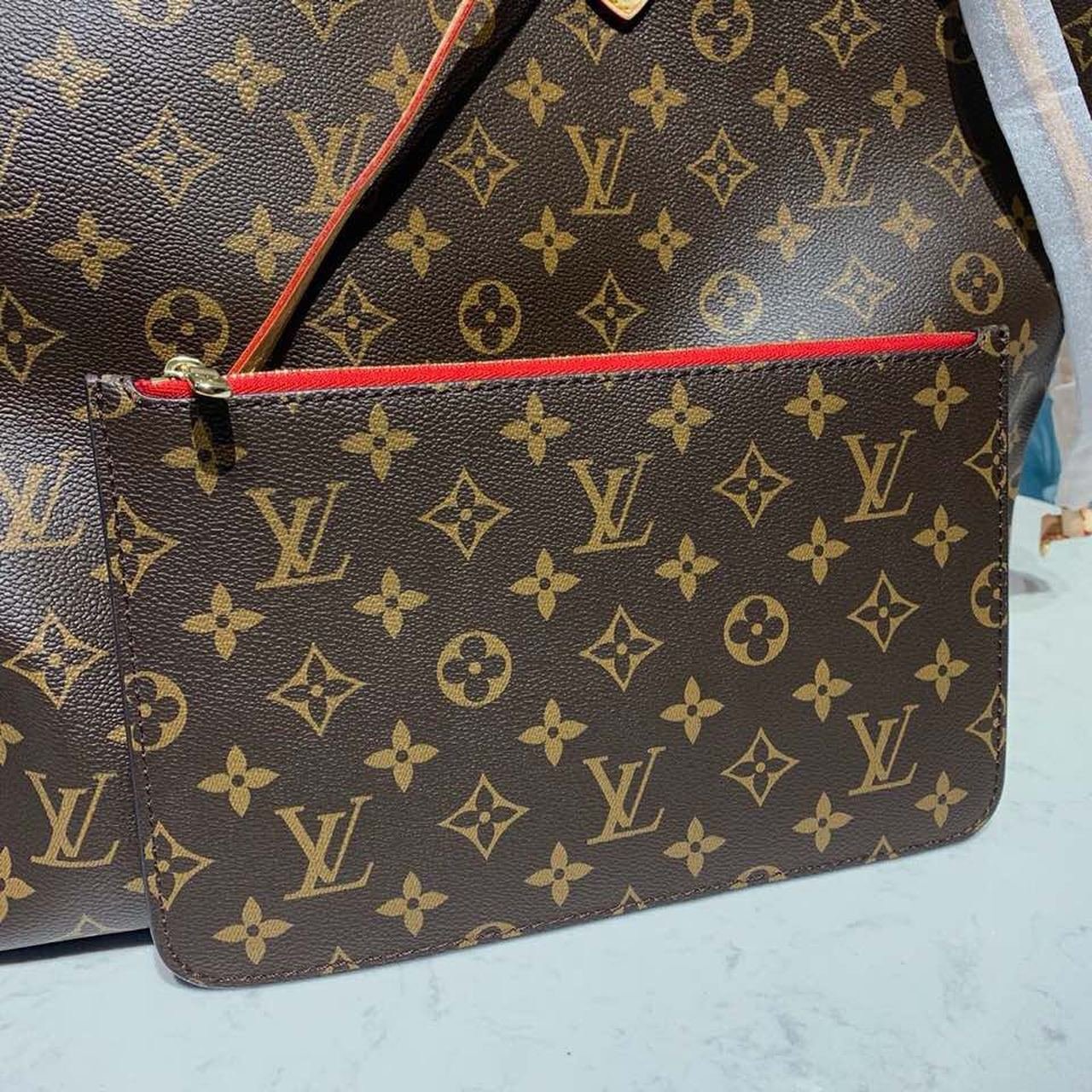 Louis Vuitton Neverfull GM Bag 40cm Monogram Canvas Fall/Winter Collection M40991 40cm Red