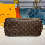 Louis Vuitton Neverfull MM Bag 32cm Monogram Canvas Fall/Winter Collection M41177, Rose Ballerine