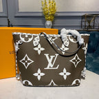 Louis Vuitton Neverfull MM 32cm Monogram Geant Canvas Spring/Summer Collection M44567, Khaki