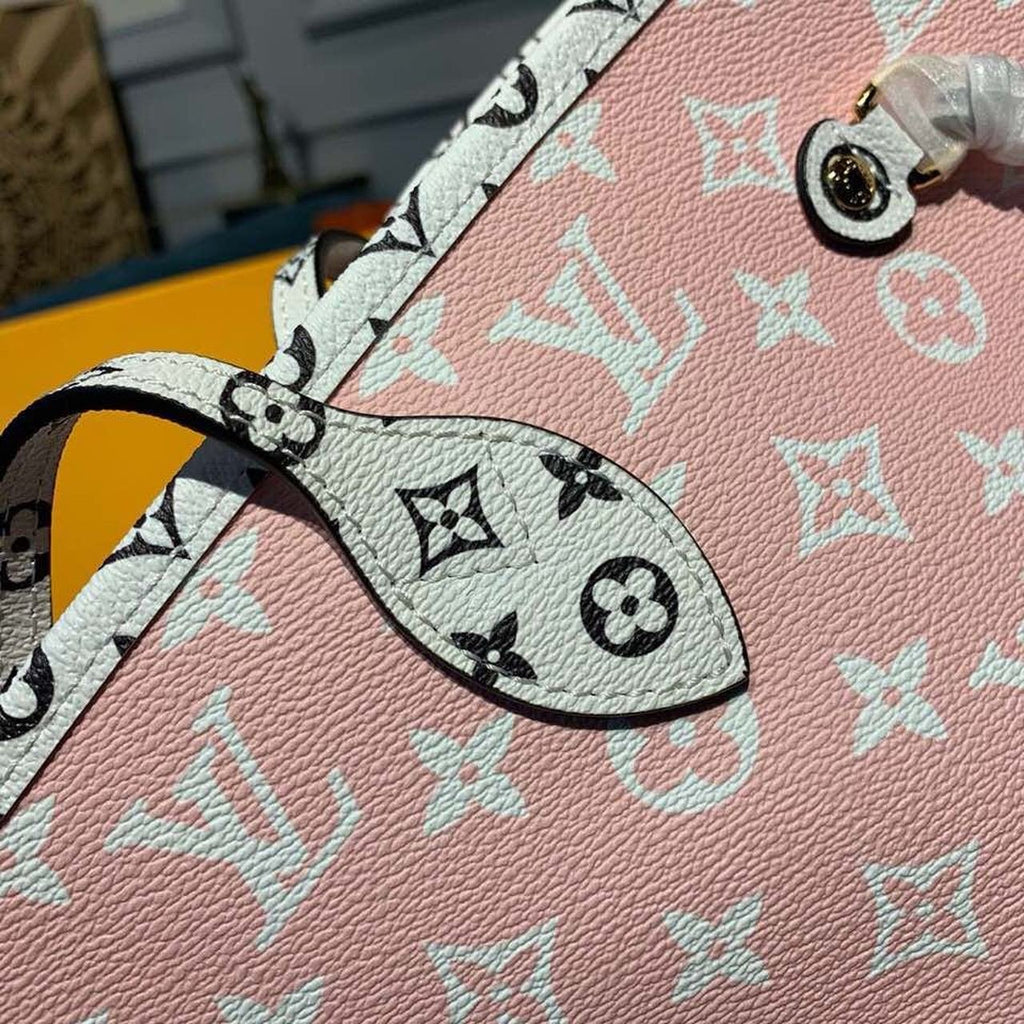 Louis Vuitton Neverfull MM 32cm Monogram Geant Canvas Spring/Summer Collection M44567, Rouge