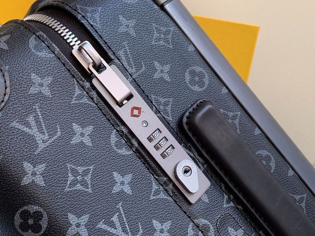 Louis Vuitton Horizon 55 Luggage Trolley Monogram Eclipse Canvas Spring/Summer Collection M23002, Black