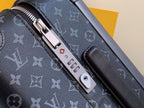 Louis Vuitton Horizon 55 Luggage Trolley Monogram Eclipse Canvas Spring/Summer Collection M23002, Black
