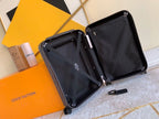 Louis Vuitton Horizon 55 Luggage Trolley Monogram Eclipse Canvas Spring/Summer Collection M23002, Black