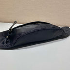 Prada Re-Nylon And Saffiano Belt Bag Black For Women, Women’s Bags 10.2in/26cm