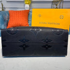 Louis Vuitton OnTheGo Bag 42cm Monogram Empreinte Canvas Spring/Summer Collection M44570 Black