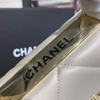 Chanel Trendy CC Maxi Top Handle Bag 25cm Lambskin Leather Fall/Winter Act 1 Collection Grey