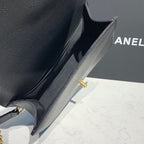 Chanel Quilted Boy Bag 25cm Caviar Leather Antique Gold Hardware Fall/Winter Act 1 Collection Black