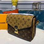 Louis Vuitton Pochette Métis Bag Monogram Reverse Canvas Fall/Winter Collection 24 cm Brown