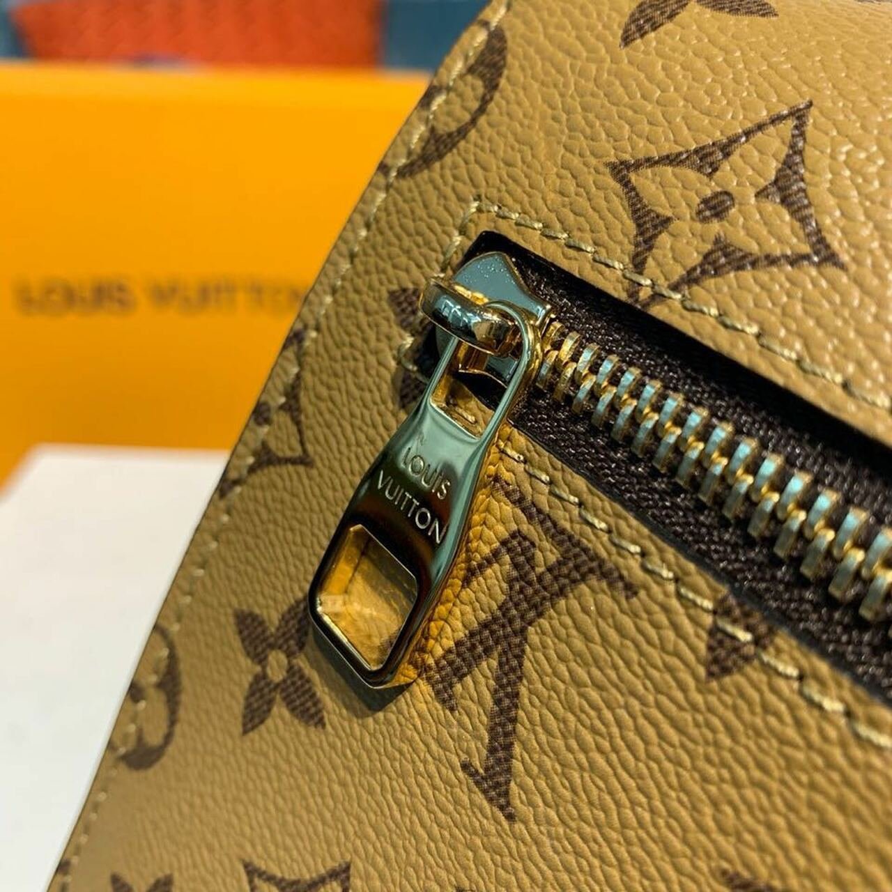 Louis Vuitton Pochette Métis Bag Monogram Reverse Canvas Fall/Winter Collection 24 cm Brown