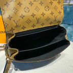 Louis Vuitton Pochette Métis Bag Monogram Reverse Canvas Fall/Winter Collection 24 cm Brown