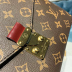 Louis Vuitton Pochette Métis Braided Handle Bag Monogram Canvas Fall/Winter Collection M43984, Carmel/Brown