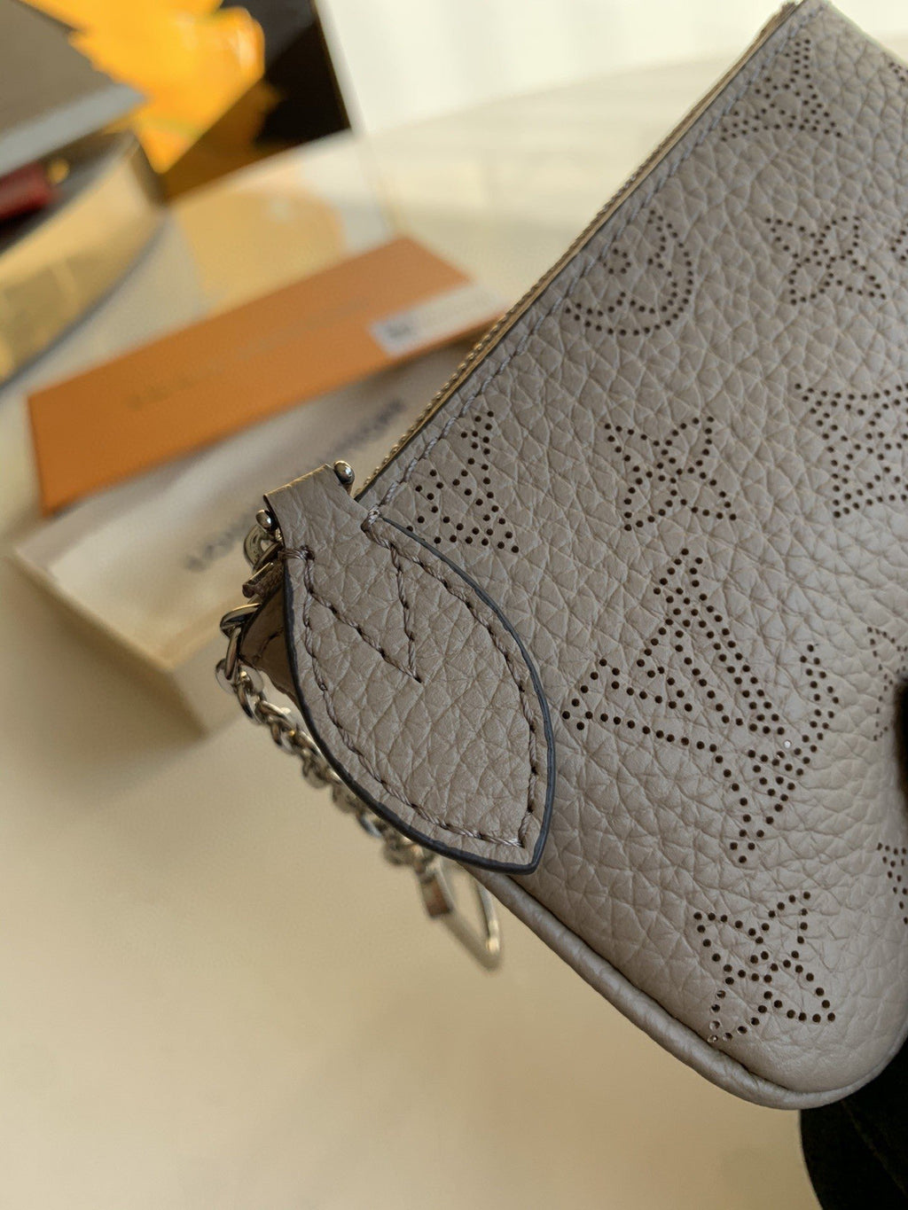 Louis Vuitton Monogram Empreinte Bag 16cm Brown