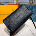 Louis Vuitton Speedy Bandouliere Bag 25cm Monogram Empreinte Leather Spring/Summer Collection M42401, Black